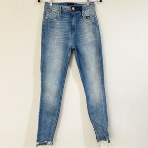 RtA Distressed Blue Skinny Jeans Size 28